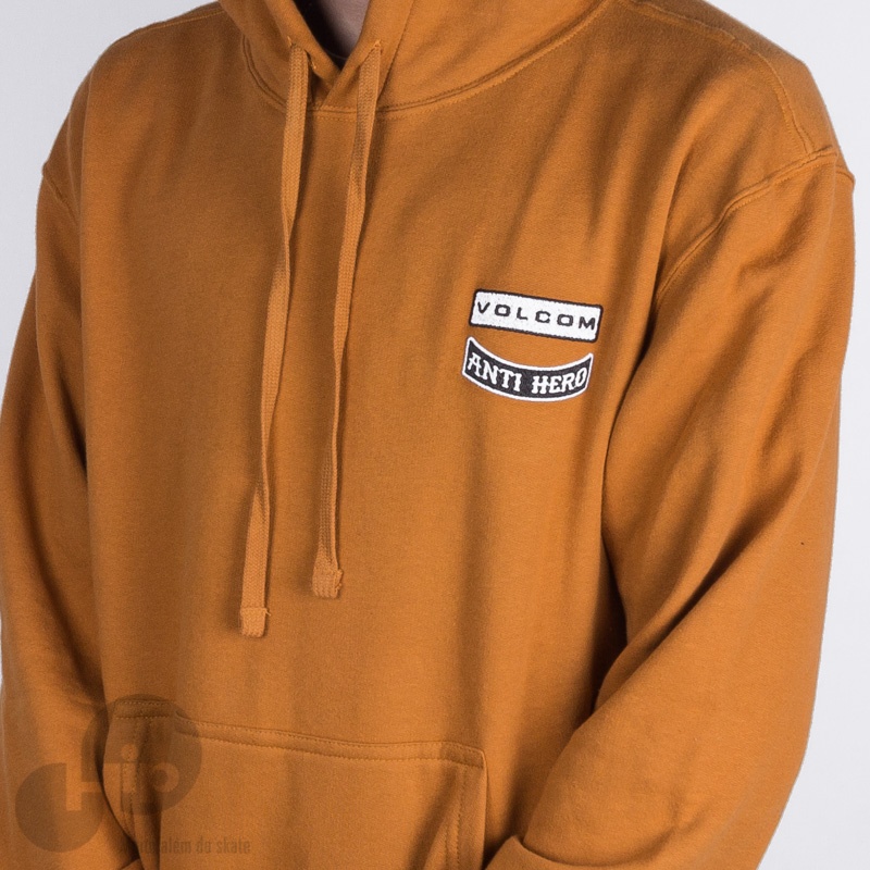 MOLETOM VOLCOM ANTIHERO LARANJA